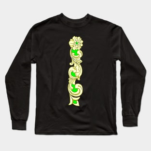 gold carved vertcally object Long Sleeve T-Shirt